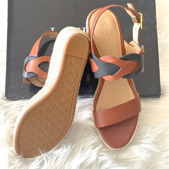 LAUREN RALPH LAUREN Hazell Wedge Sandals​ - Picture 4 of 7